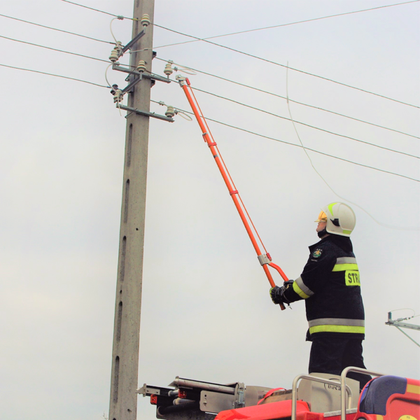 H011SP Izolacyjny drążek do cięcia przewodów H011SP (do 1 kV, 2,1 m) - obrazek 2