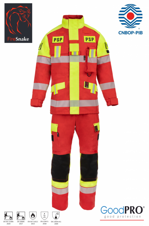 Ubranie Specjalne lekkie 2 częściowe GoodPro FireSnake HV