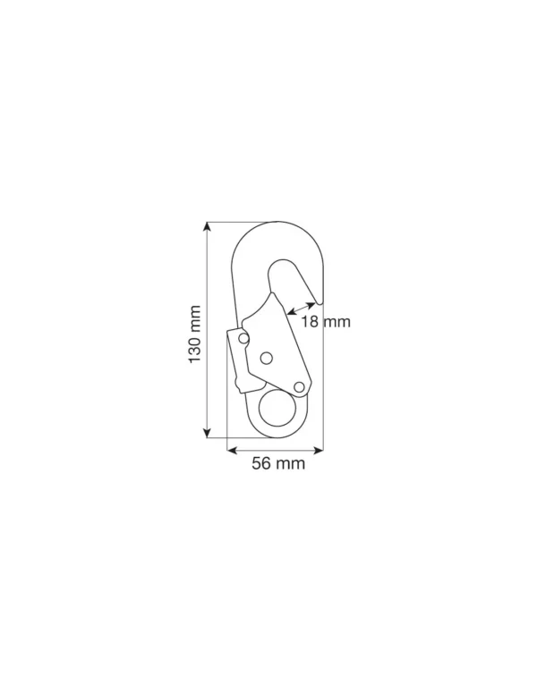 Lonża Camp Rope Adjuster Steel Connectors - obrazek 5