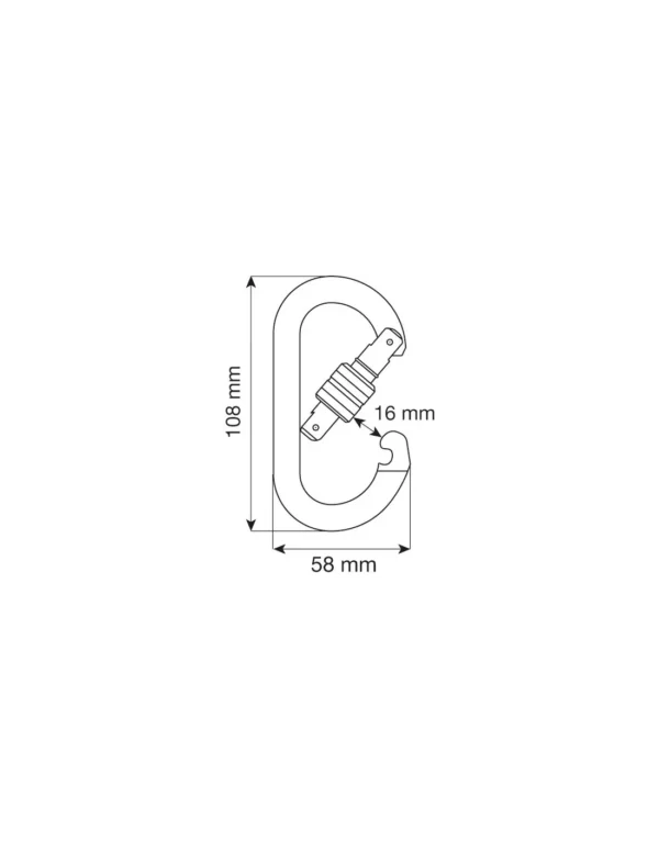 Lonża Camp Shock Absorber Rewind Double Alu MGO 175cm - obrazek 4
