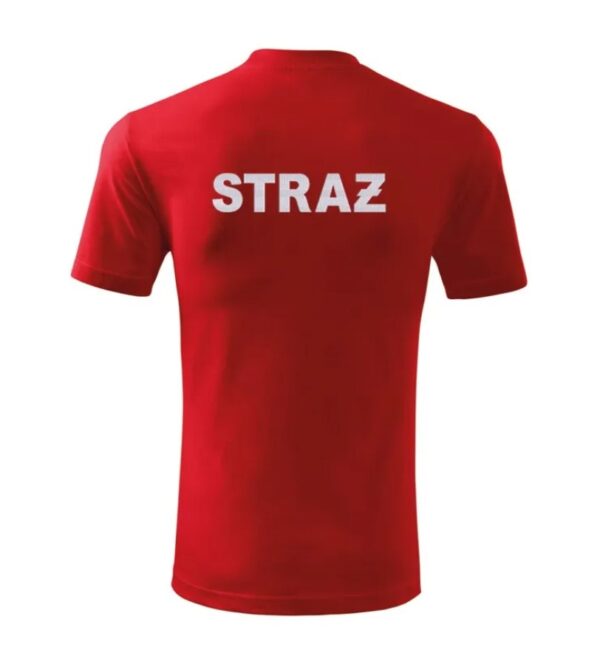 Koszulka T-shirt MDP - HAFT (czerwona) - obrazek 2