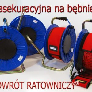 Lina asekuracyjna na bębnie