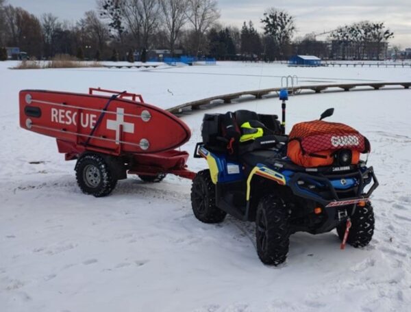 Pompowana deska lodowa / sanie lodowe - Rescue ICE - obrazek 8