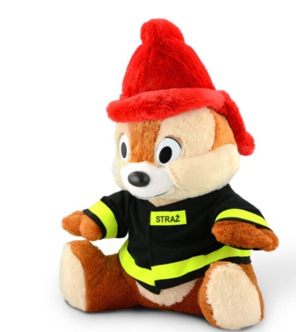 Maskotka Wiewiórka Strażak – Pluszak 35 / 40 cm